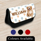 Personalised Pencil Case Animal Girls Boys Stationary Kids School Bag 16