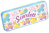 Personalised Any Name Unicorn Pencil Case Tin Children School Kids Stationary 11