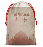 Personalised Eid Sack Bag Boy Girl eid Gift idea Stocking Bag 9