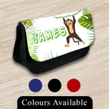 Personalised Pencil Case Animal Girls Boys Stationary Kids School Bag 13