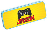 Personalised Any Name Gaming Pencil Case Tin Children School Kids Stationary 6