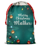 Personalised Christmas Sack Santa Bag Xmas Boy Girl Gift Stocking Bag 1