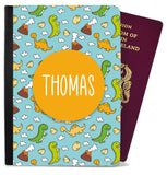 Personalised Animal Pattern Passport Cover Holder Any Name Holiday Accessory 4