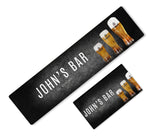 Personalised Any Text Beer Mat Label Bar Runner Ideal Home Pub Cafe Occasion 19