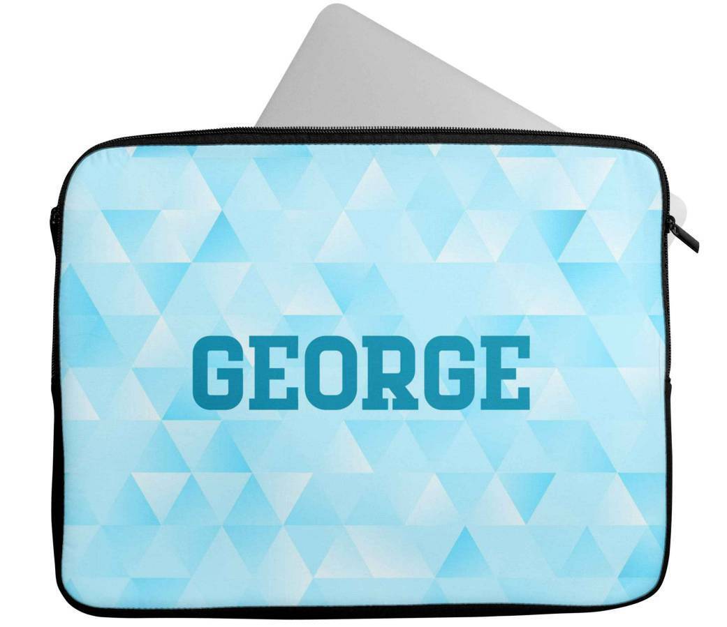 Personalised Any Name Abstract Design Laptop Case Sleeve Tablet Bag 83