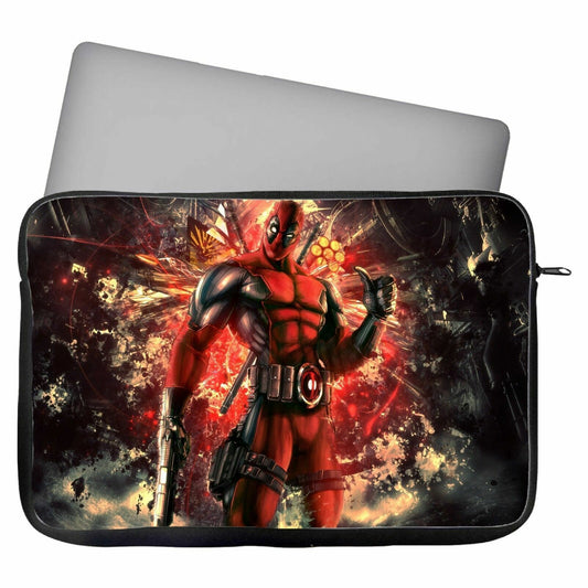 Deadpool Wall Laptop Case Sleeve Tablet Bag Ultrabook Chromebook Gift