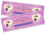 Personalised Wedding Banner Adult Party Celebration Marriage 234