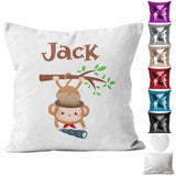 Personalised Cushion Animal Sequin Cushion Pillow Printed Birthday Gift 106