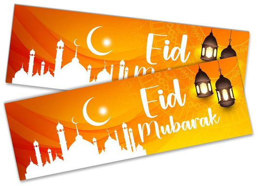 Eid Mubarak Banners Children Kids Adults Party Decoration idea 268