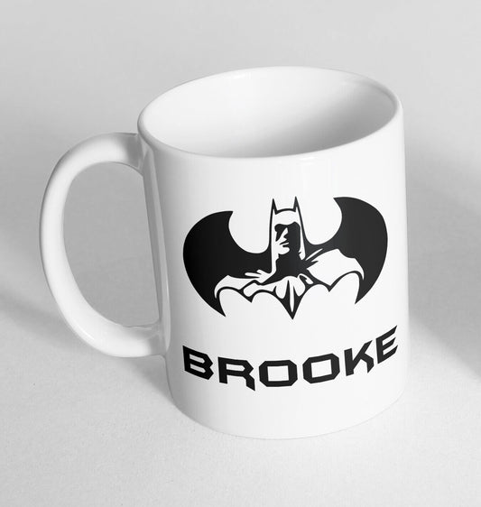 Personalised Any Name Batman Printed Ceramic Novelty Mug Funny Gift Coffee Tea