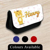 Personalised Pencil Case Animal Girls Boys Stationary Kids School Bag 8