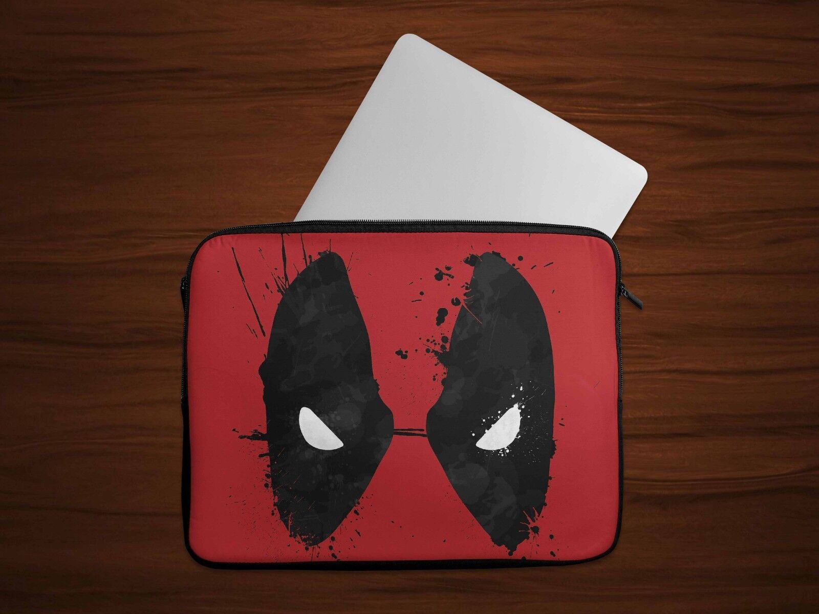 Deadpool Eyes Laptop Case Sleeve Tablet Bag Ultrabook Chromebook Gift