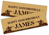 Personalised Birthday Banners Generic Design Children Kids Party Decoration 49