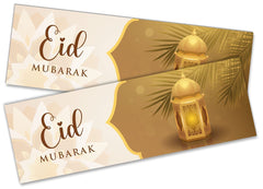 Eid Mubarak Banners Children Kids Adults Party Decoration idea 266