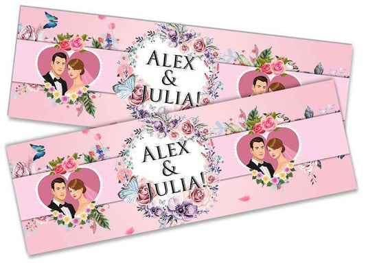 Personalised Wedding Banner Adult Party Celebration Marriage 238