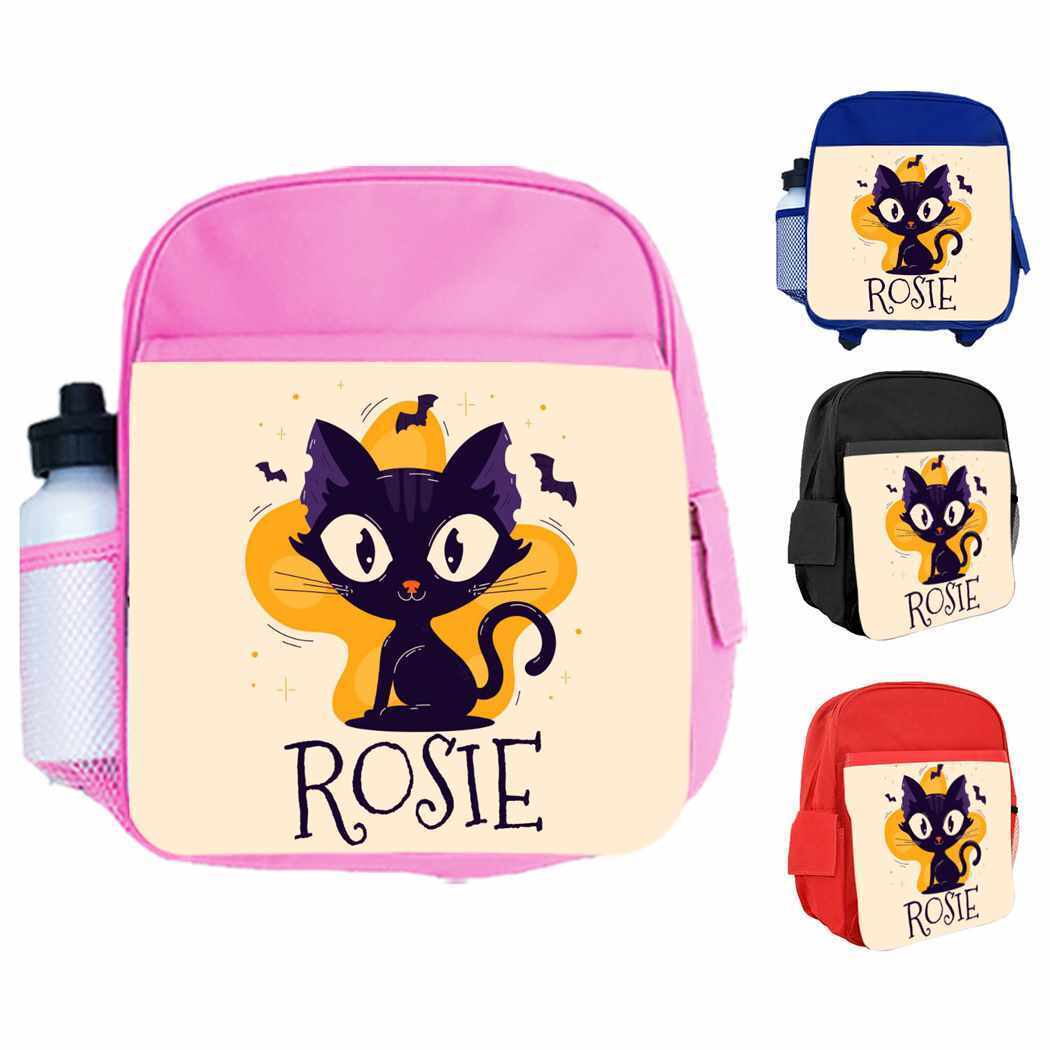 Personalised Kids Backpack Any Name Animal Design Boys Girls kid School Bag 21