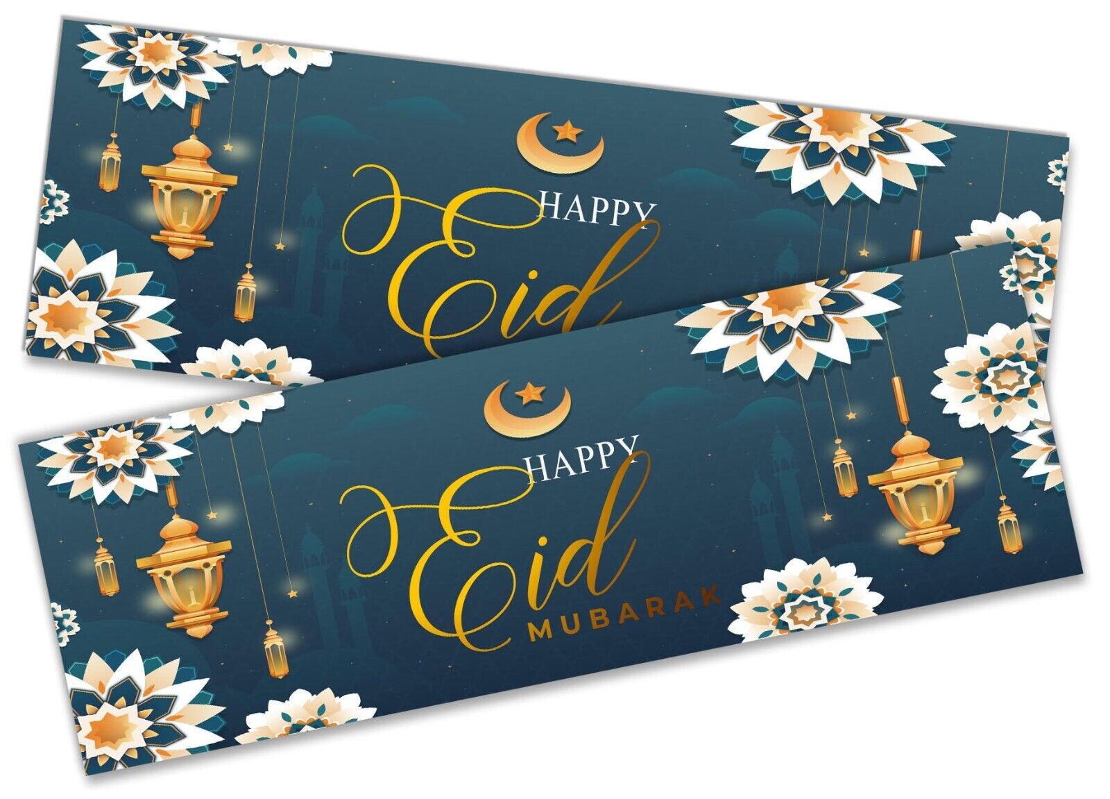 Eid Mubarak Banners Children Kids Adults Party Decoration idea 257