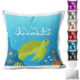 Personalised Cushion Animal Sequin Cushion Pillow Printed Birthday Gift 26