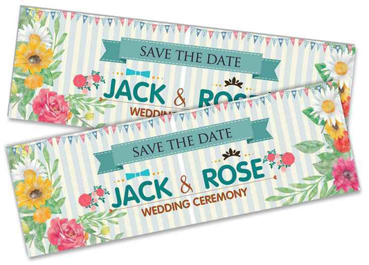 Personalised Wedding Banner Adult Party Celebration Marriage 239