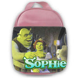 Personalised Kids Lunch Bag Any Name Shrek Childrens Girls School Snack Box 