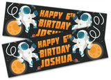 Personalised Birthday Banners Generic Design Children Kids Party Decoration 161