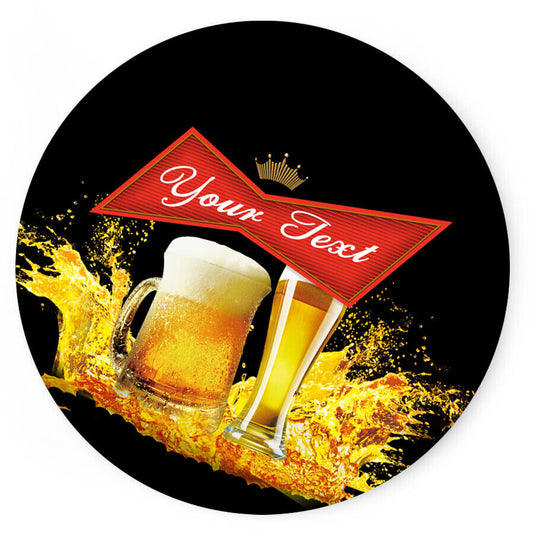 Personalised Any Name Bar Coaster Beer Home Pub Cafe Occasion Gift Idea 19