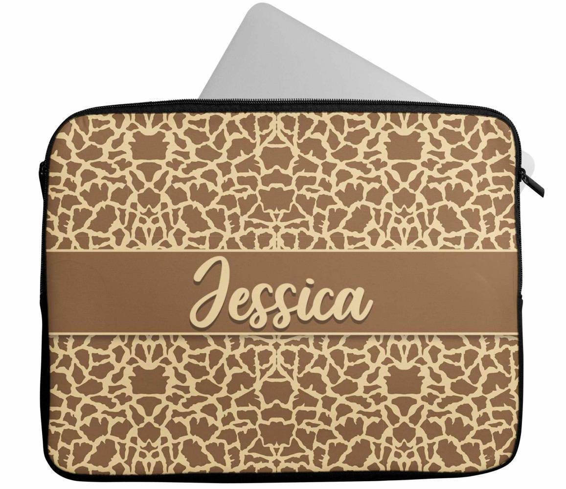 Personalised Any Name Animal Design Laptop Case Sleeve Tablet Bag 76