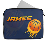 Personalised Any Name Basketball Design Laptop Case Sleeve Tablet Bag 88