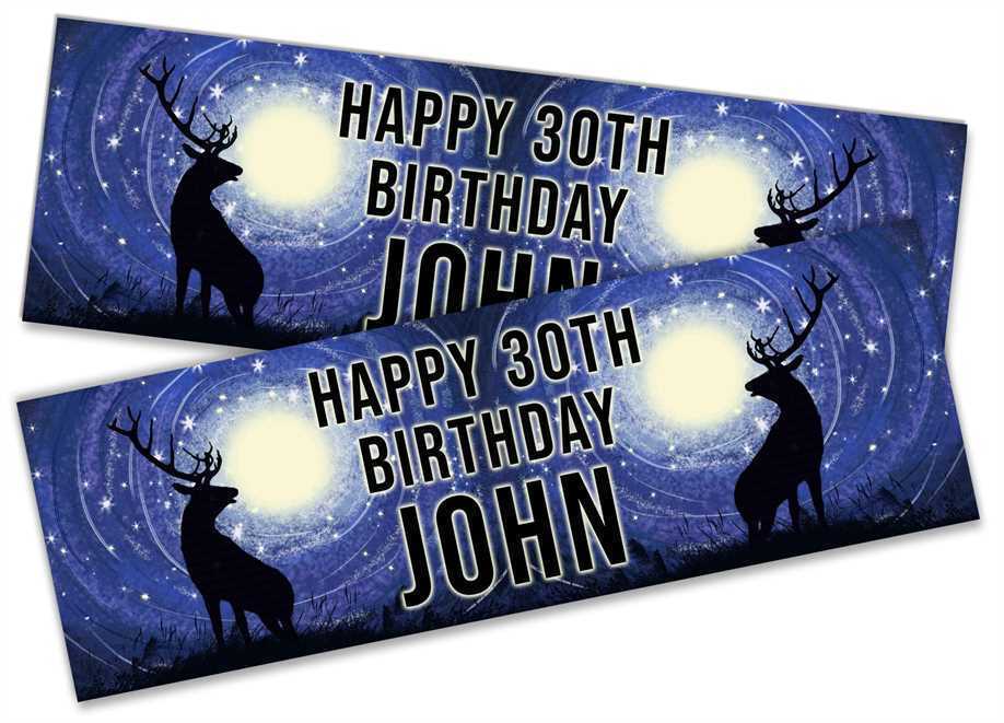 Personalised Birthday Banners Generic Design Children Kids Party Decoration 49