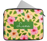 Personalised Any Name Patterned Design Laptop Case Sleeve Tablet Bag 12