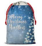 Personalised Christmas Sack Santa Bag Xmas Boy Girl Gift Stocking Bag 1