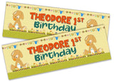 Personalised Birthday Banners Generic Design Children Kids Party Decoration 245