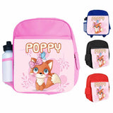 Personalised Kids Backpack Any Name Animal Design Boys Girls kid School Bag 21