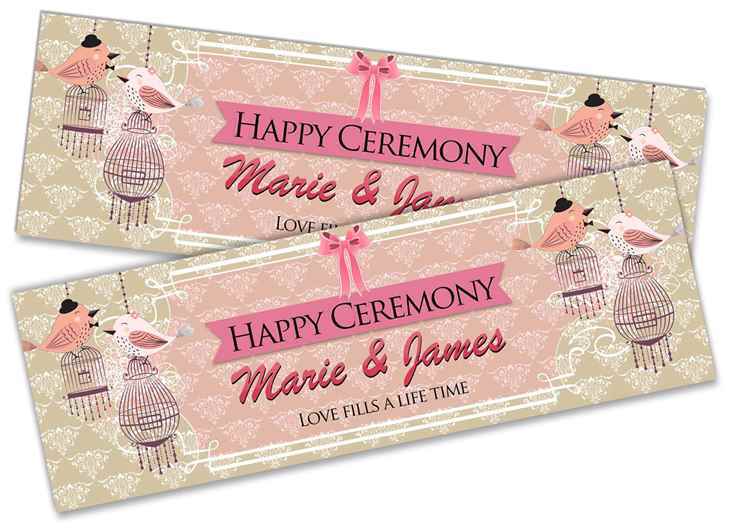 Personalised Wedding Banner Adult Party Celebration Marriage 240