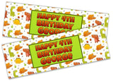 Personalised Birthday Banners Generic Design Children Kids Party Decoration 117