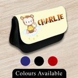 Personalised Pencil Case Animal Girls Boys Stationary Kids School Bag 14