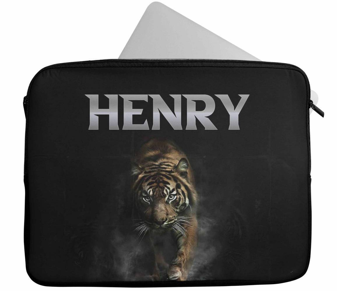 Personalised Any Name Animal Design Laptop Case Sleeve Tablet Bag 76