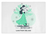 Personalised Any Name Mothers Day Kitchen Glass Chopping Board Item Gift 19