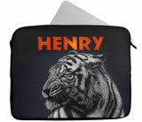 Personalised Any Name Animal Design Laptop Case Sleeve Tablet Bag 76