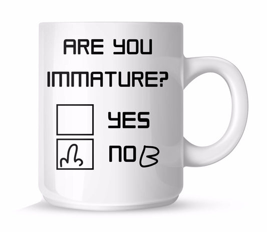 Immature Gifts Presents Coffee Tea Secret Santa