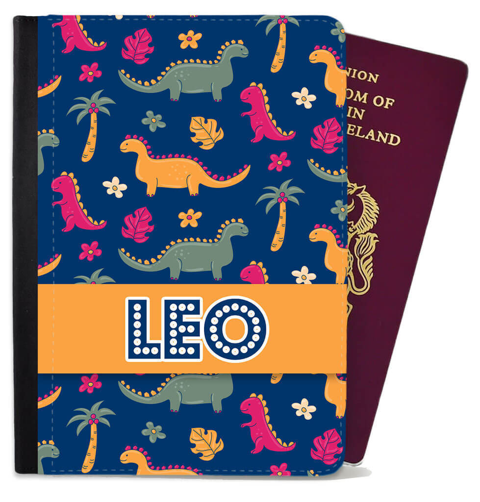 Personalised Animal Pattern Passport Cover Holder Any Name Holiday Accessory 4