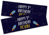 Personalised Birthday Banners Generic Design Children Kids Party Decoration 252