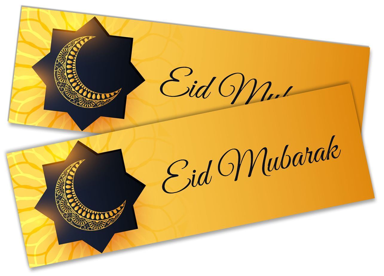 Eid Mubarak Banners Children Kids Adults Party Decoration idea 269