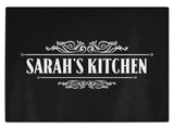 Personalised Any Name Kitchen Glass Chopping Board Item Gift 15