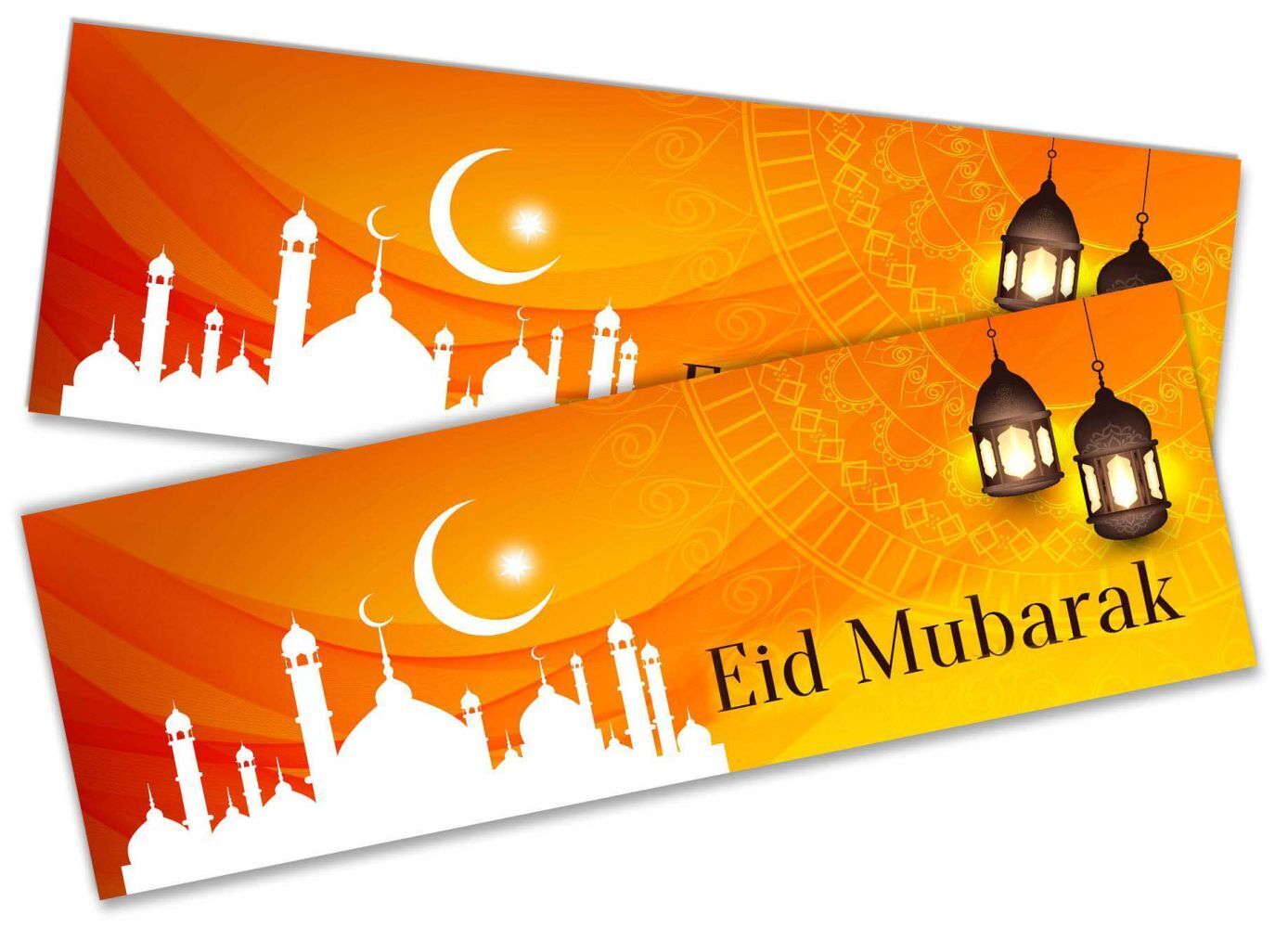 Eid Mubarak Banners Children Kids Adults Party Decoration idea 29