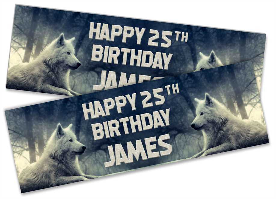 Personalised Birthday Banners Generic Design Children Kids Party Decoration 153