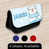 Personalised Pencil Case Generic Girls Boys Stationary Kids School Bag 54