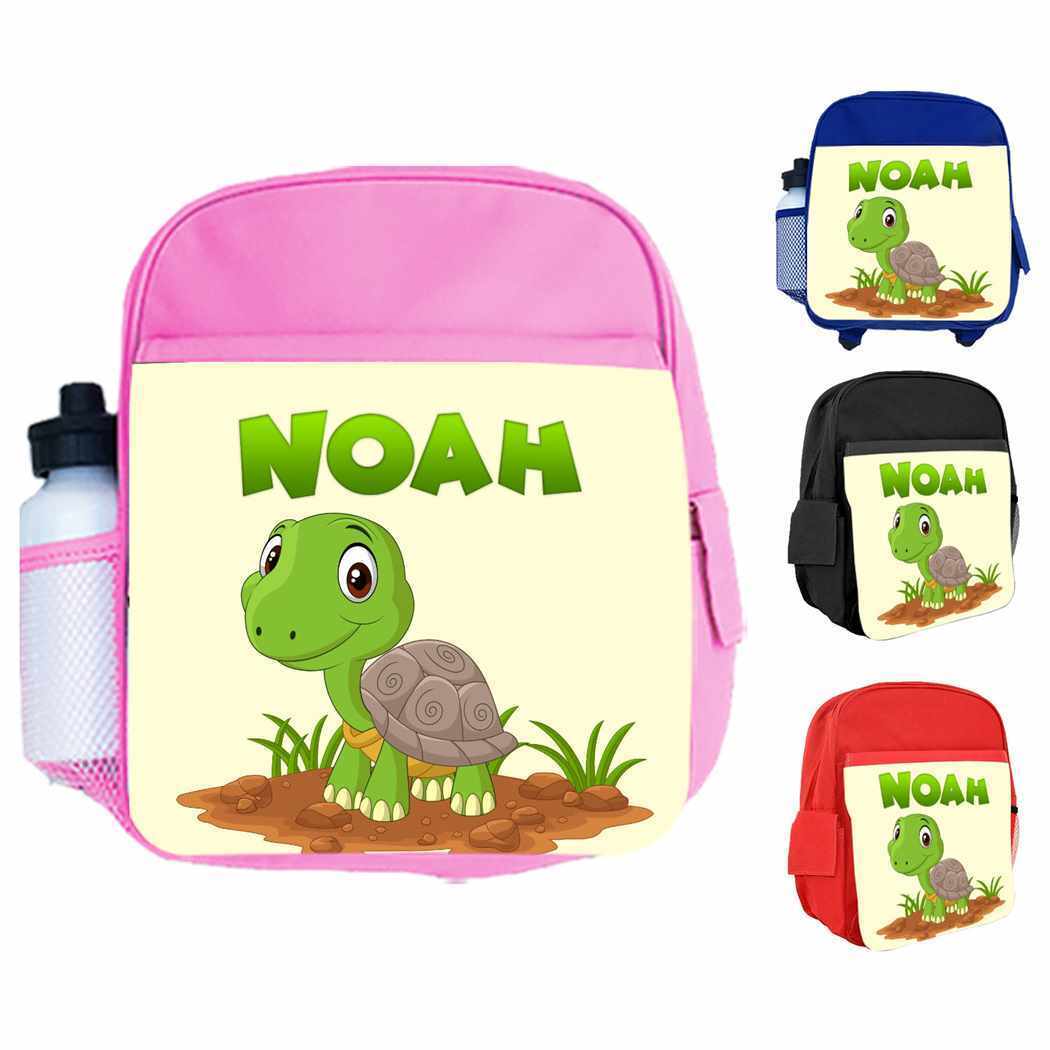 Personalised Kids Backpack Any Name Animal Design Boys Girls kids School Bag 12