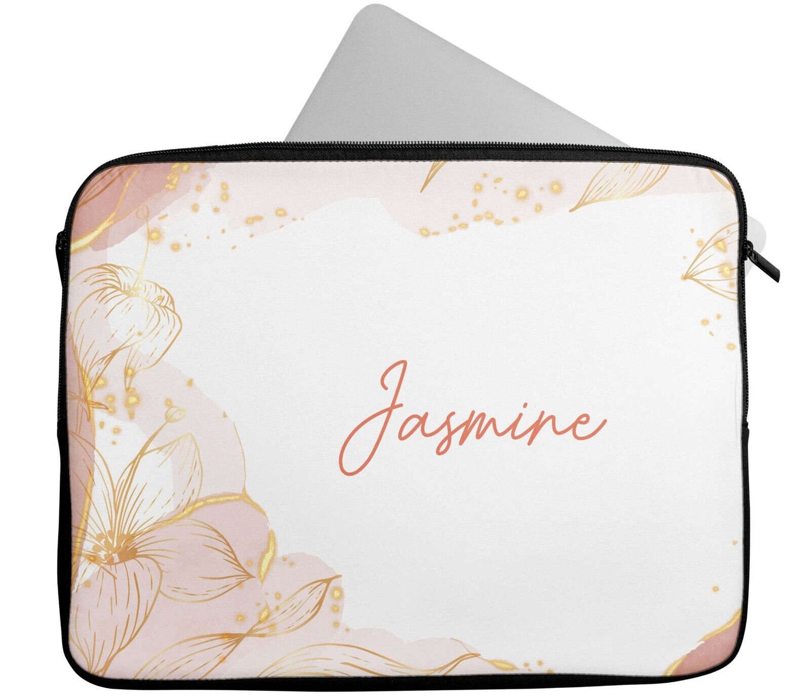 Personalised Any Name Patterned Design Laptop Case Sleeve Tablet Bag 12