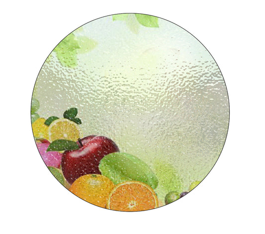 Fruit Glass Chopping Board Any Text Image Logo 